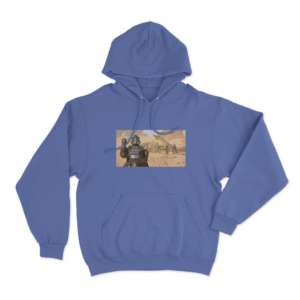 Desert Salute Hoodie Blue 1