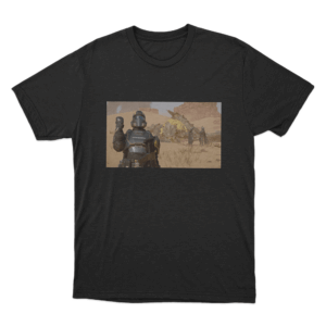 Desert Salute T Shirt Black