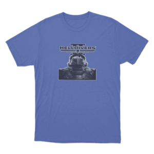 Helldiver Silhouette T Shirt Blue
