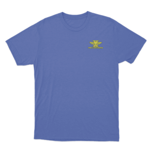 Helldivers 2 Logo T Shirt Blue