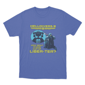 Liber Tea Meme T Shirt Blue