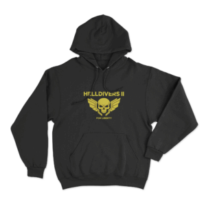 Liberty Emblem Hoodie Black