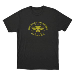 Malevelon Creek Badge T Shirt Black